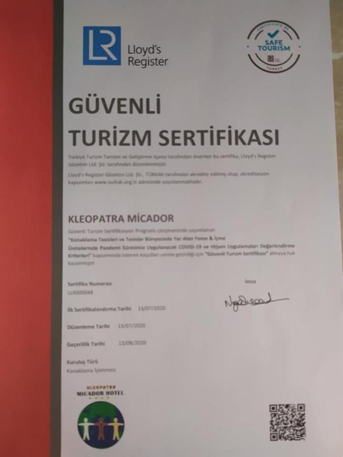 Kleopatra Micador Otel Alanya Esterno foto